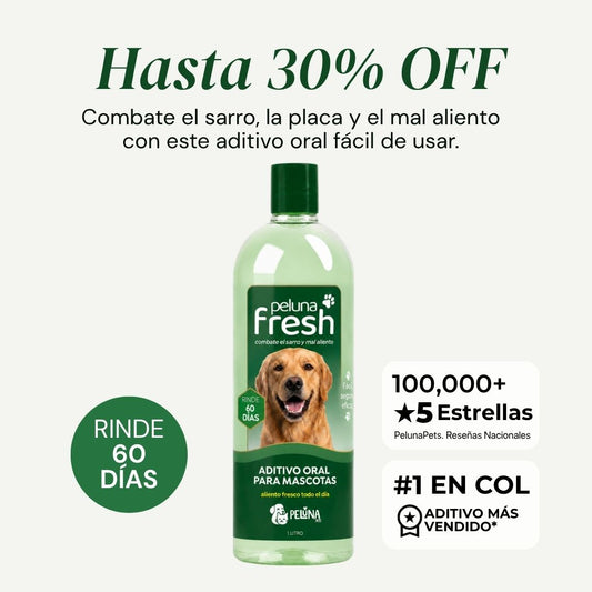 Peluna Fresh for Dogs | Aditivo Oral para Perros