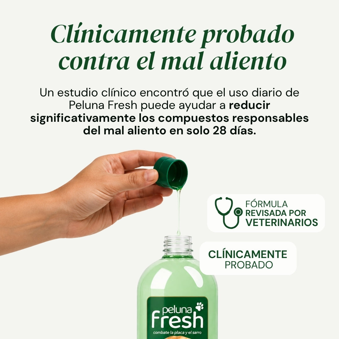 Peluna Pets Fresh | Aditivo Dental para Mascotas