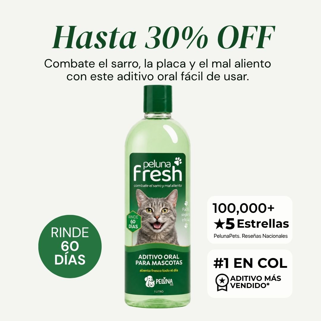 Peluna Fresh for Cats | Aditivo Oral para Gatos