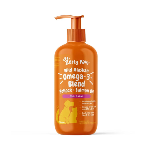 Wild Alaskan Omega-3 Blend Salmon Oil | Zesty Paws